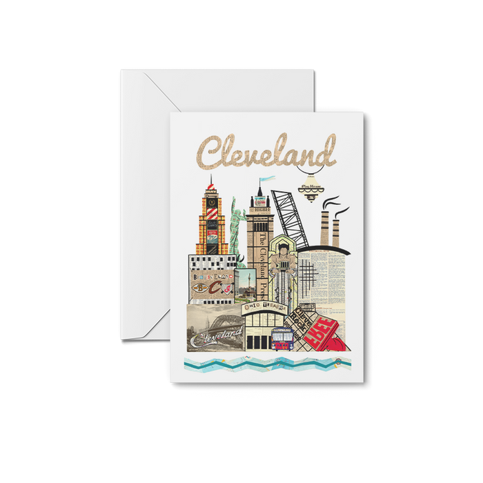 Cleveland Skyline - Special Edition Print | Notecards
