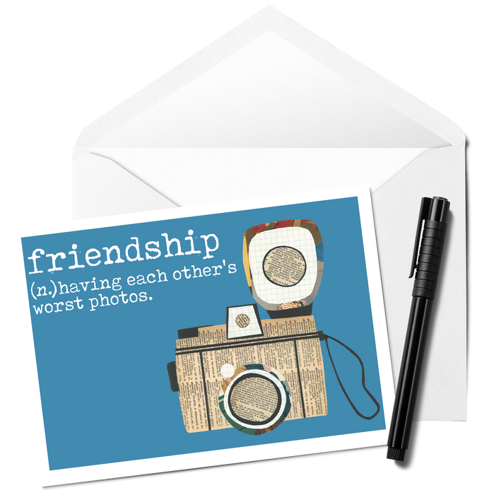 Friendship....Funny Greeting Card