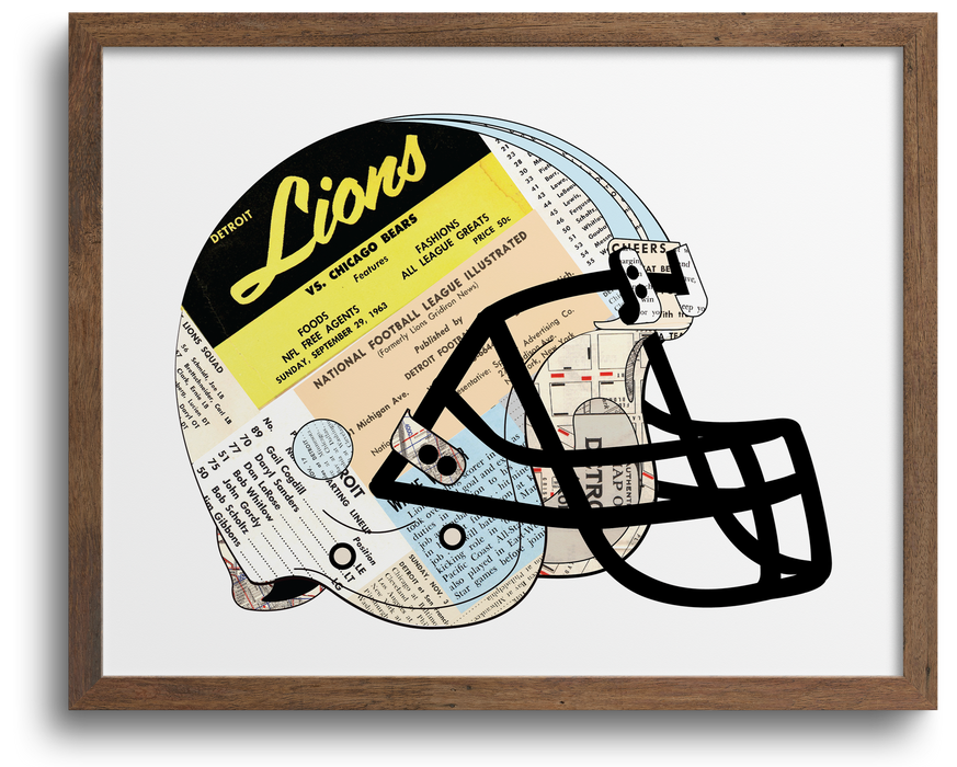 Detroit Lions Art Print