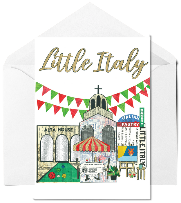 Little Italy/Murray Hill Cleveland Art Print | Notecards