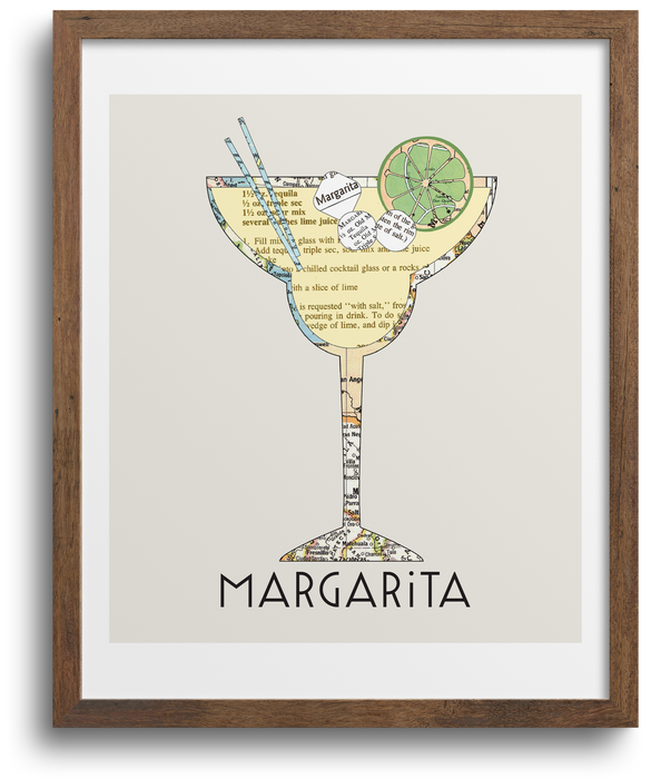 Margarita Cocktail Art Print