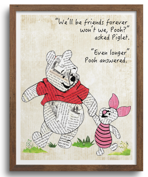 Winnie The Pooh Art Print | Notecards
