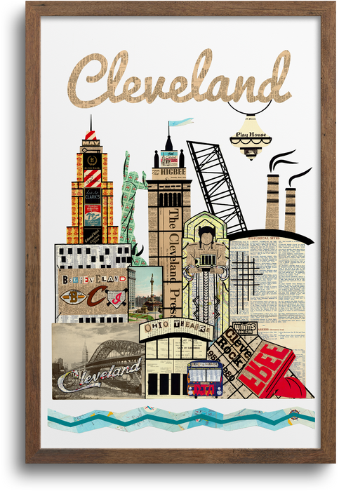 Cleveland Skyline - Special Edition Print | Notecards