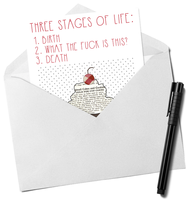 Three Stages Of Life - Funny Birthday Card