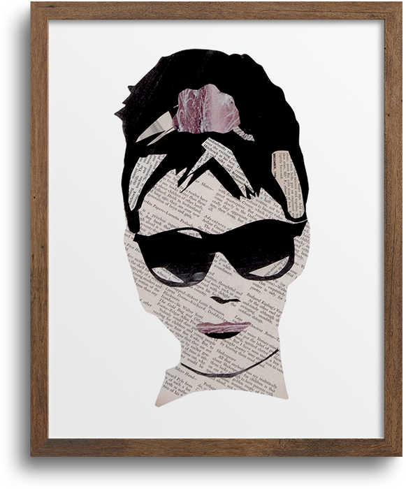 Audrey Hepburn Art Print | Notecards
