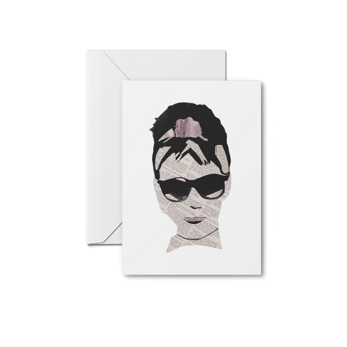 Audrey Hepburn Art Print | Notecards