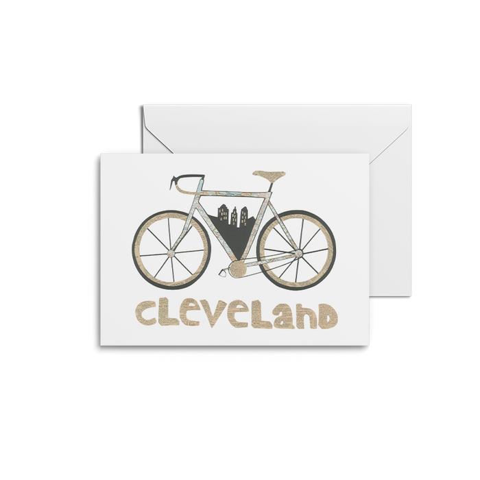Cleveland Bike Prints | Notecards