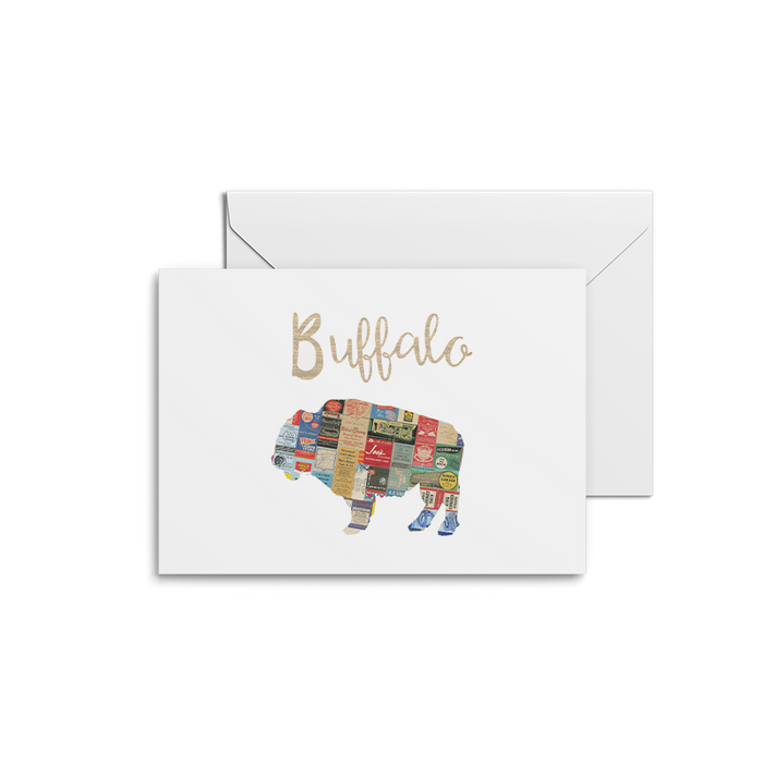 Buffalo Print | Notecards