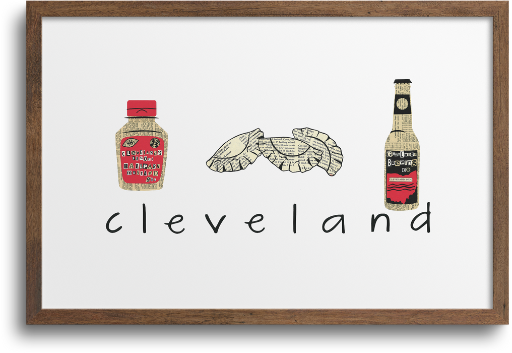Cleveland Foodie Prints | Notecards