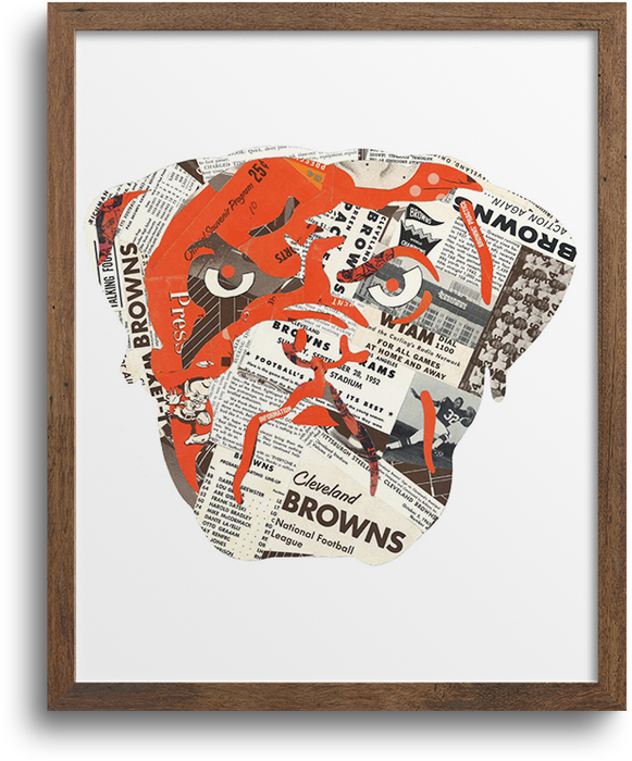Cleveland Browns Dawg Prints | Notecards