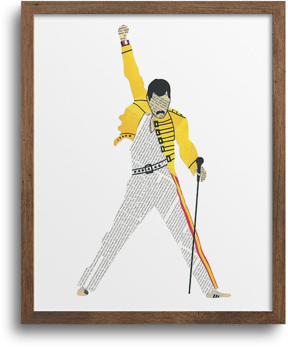 Freddie Mercury Art Prints | Notecards