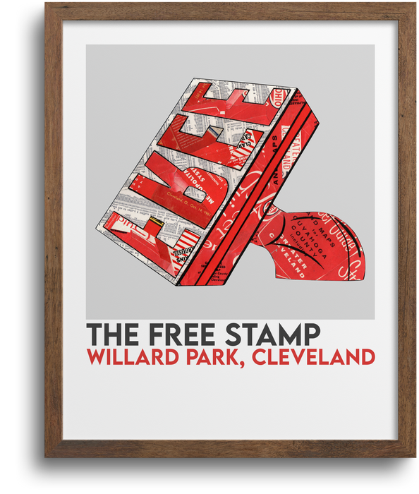 Cleveland Free Stamp Art Prints | Notecards