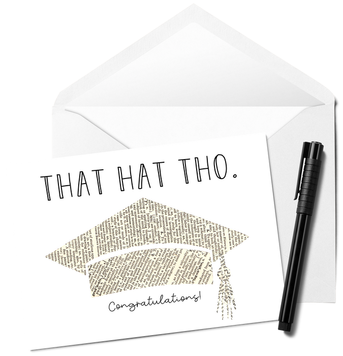 Class of 2023 Graduation Greeting Card - That Hat!