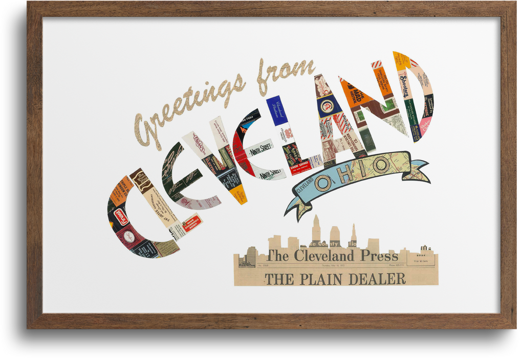 Greetings From Cleveland Prints | Notecards
