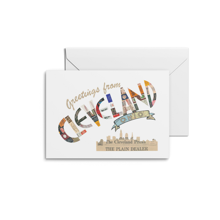 Greetings From Cleveland Prints | Notecards