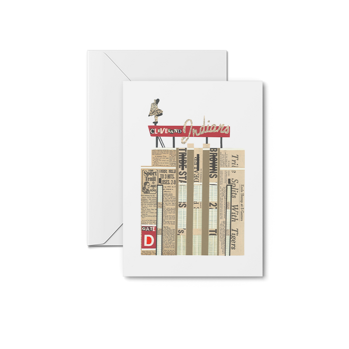 Cleveland Indian's Gate D Prints | Notecards