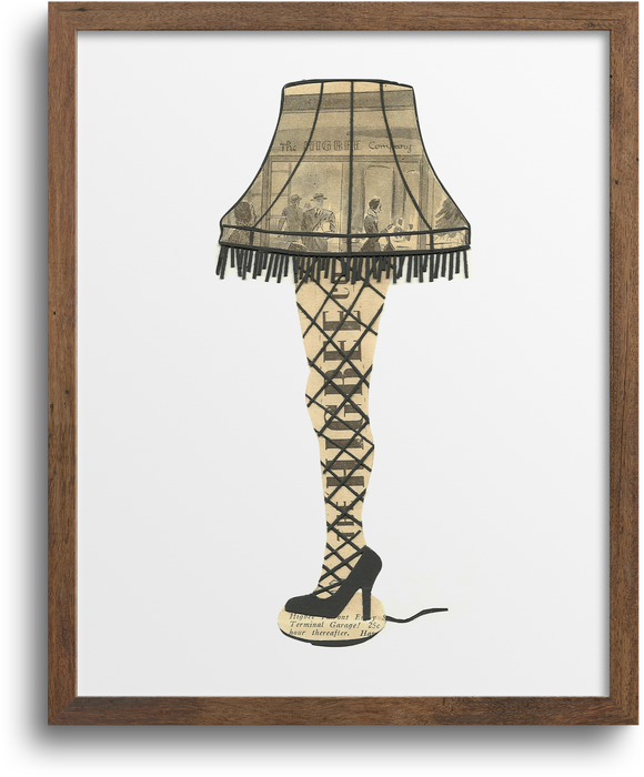 a christmas story leg lamp