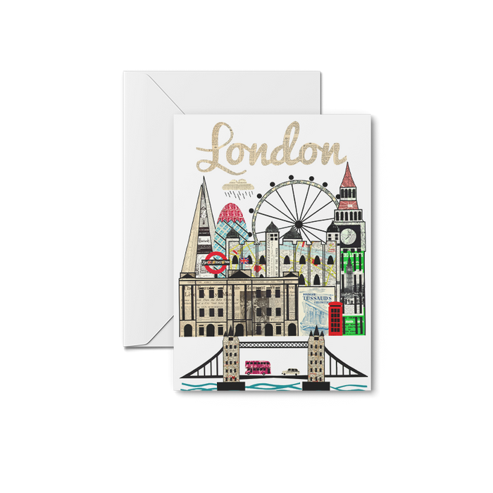 London Skyline Print | Notecards