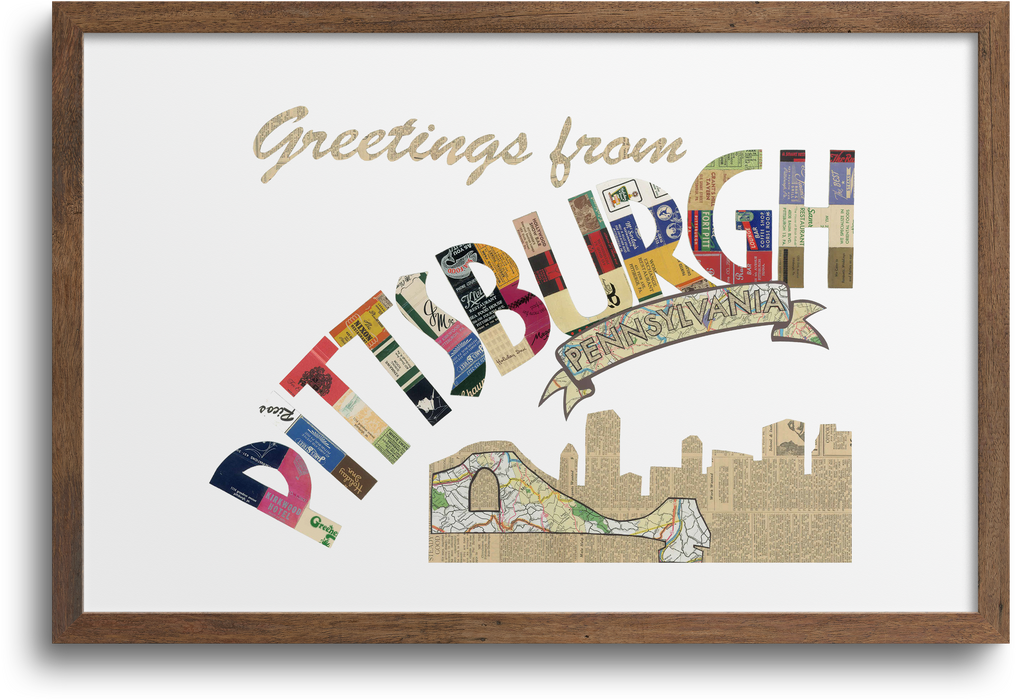 Greetings From Pittsburgh Prints | Notecards