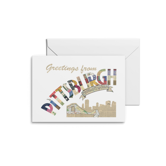 Greetings From Pittsburgh Prints | Notecards