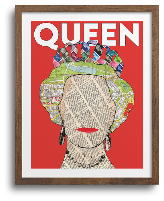 Queen Elizabeth Art Print | Notecards