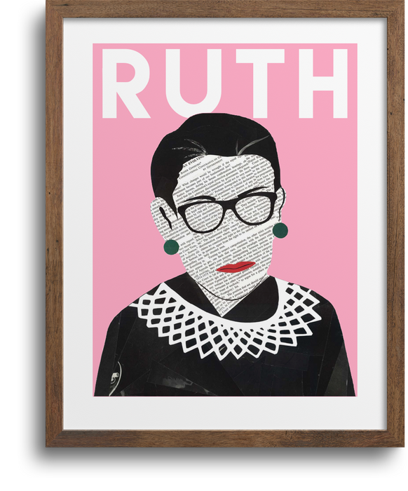 RBG "RUTH" Art Print