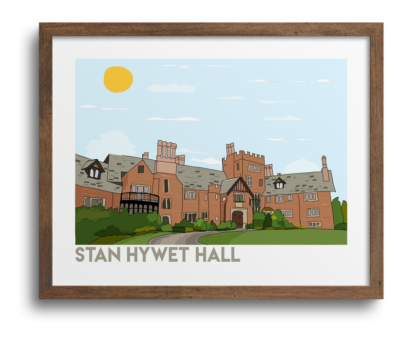 Stan Hwyet Hall Art Print - Akron Ohio