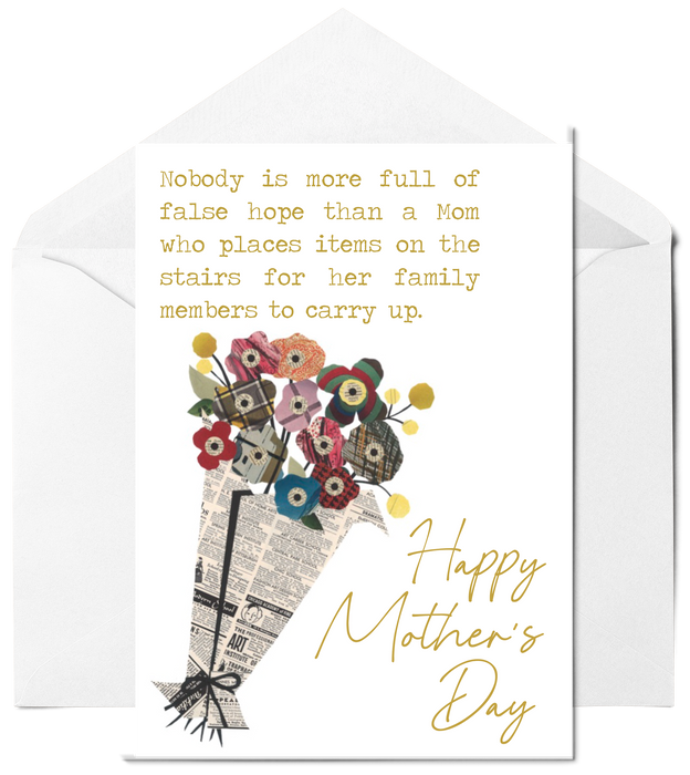 Help Mom Out - Funny Mother's Day Greeting Card