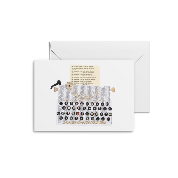 Typewriter Print | Notecards