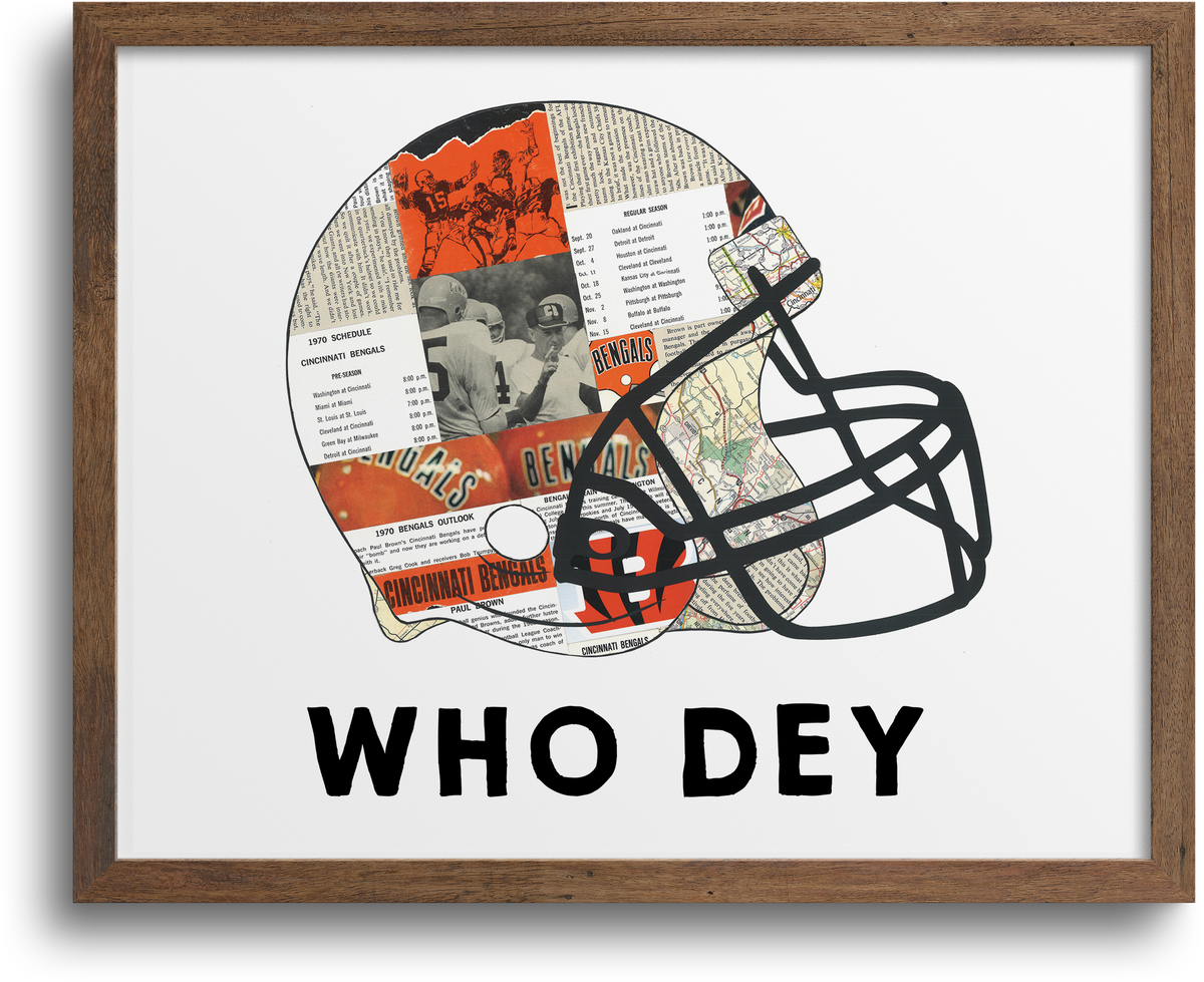 Cincinnati Bengals - Who Dey Print