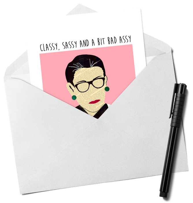 RBG - Happy Mothers Day Greeting Card